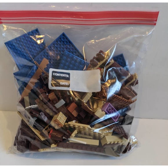 Lego Other - LEGO Misc Bag of Blue and Brown lego bricks